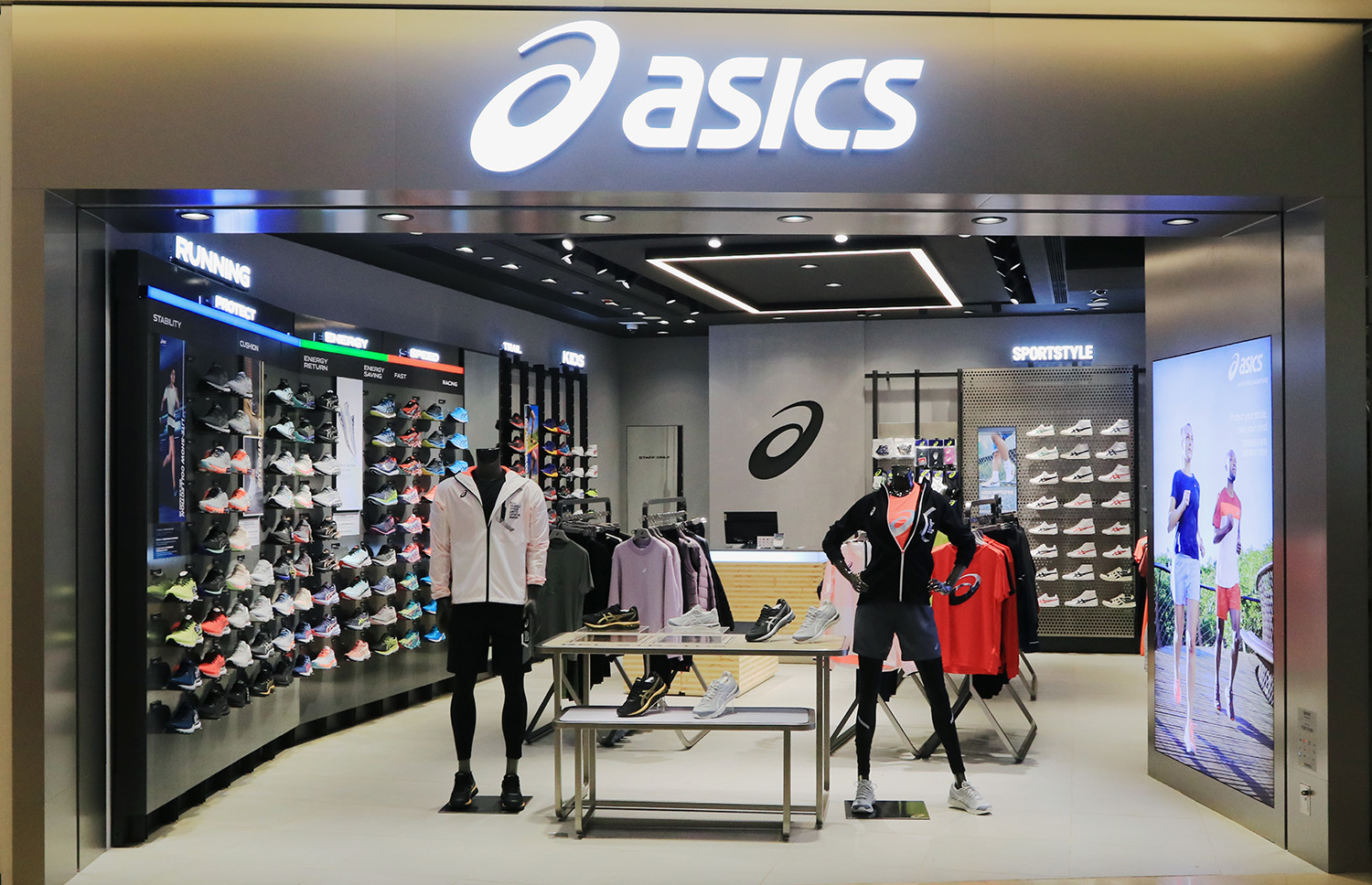 asics store